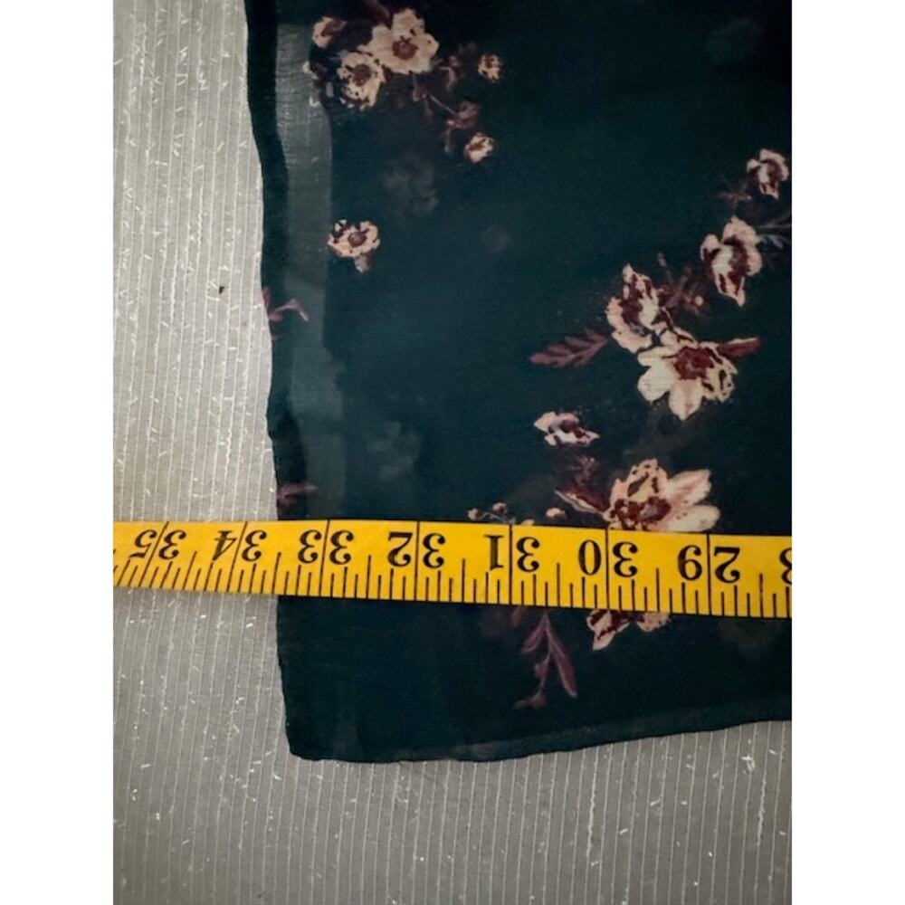 MUDD TEAL SHEER DRESS SIZE XSMALL - Picture 4 of 8